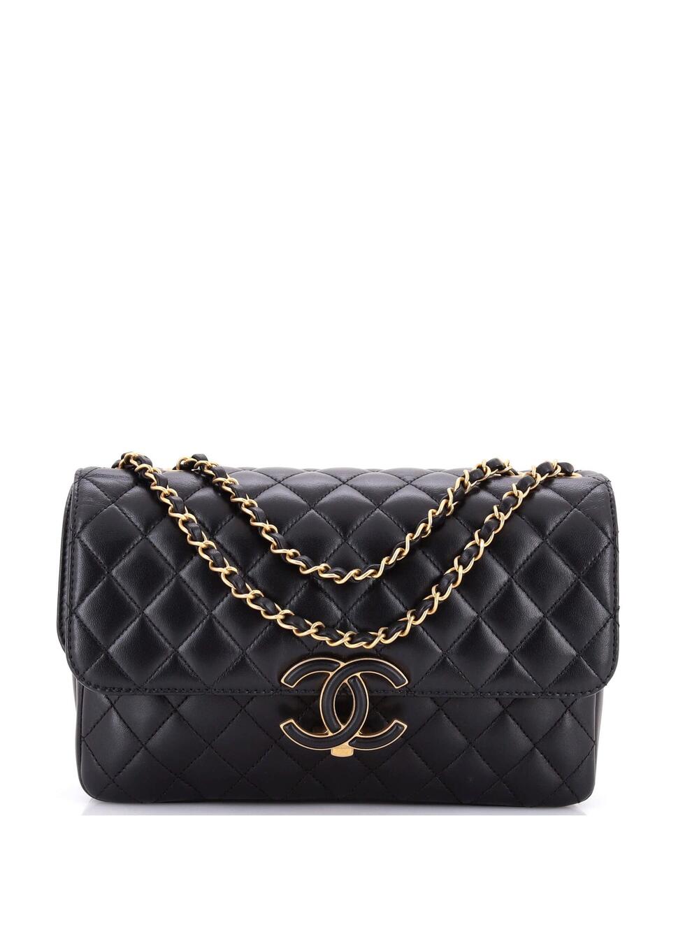 Chanel Cc Chic Double Flap Bag Quilted #308176C47B